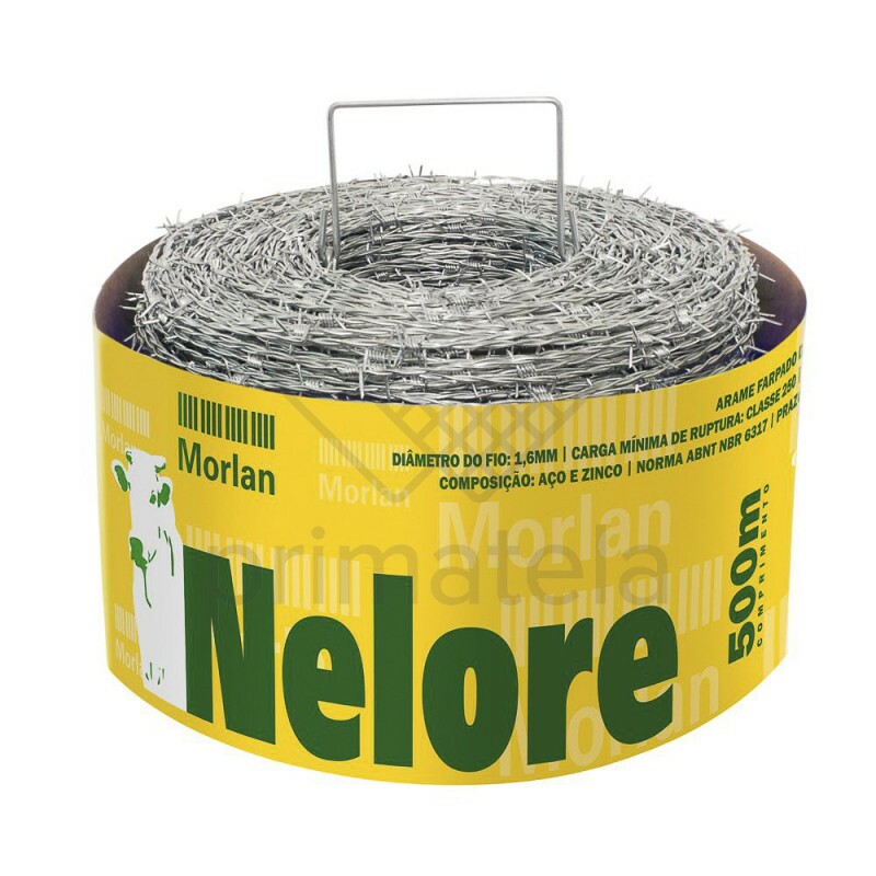 Arame Farpado Galvanizado Nelore 500m