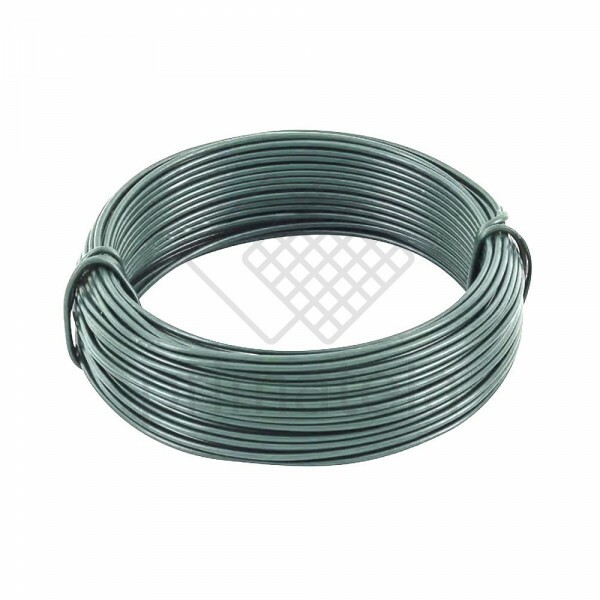 Arame Tellacor PVC Verde Fio 2,50mm - 1 kg MORLAN Arame Tellacor PVC Verde Fio 2,50mm - 1 kg MORLAN