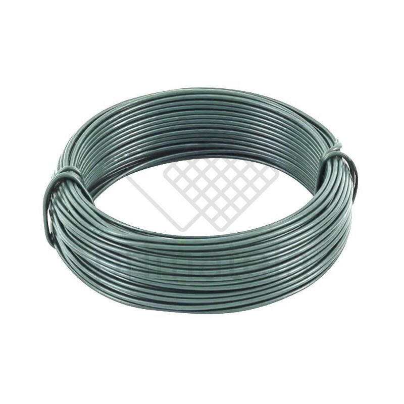 Arame Tellacor PVC Verde Fio 2,50mm - 1 kg MORLAN Arame Tellacor PVC Verde Fio 2,50mm - 1 kg MORLAN