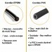 Cordão Fixação de Tela Mosquiteira - PVC PRETO 4mm rolo 50m