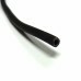 Cordão Fixação de Tela Mosquiteira - PVC PRETO 5mm rolo 50m