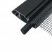 Cordão Fixação de Tela Mosquiteira - PVC PRETO maciço 6mm rolo 50m Cordão Fixação de Tela Mosquiteira - PVC PRETO maciço 6mm rolo 50m