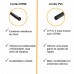 Cordão Fixação de Tela Mosquiteira - PVC PRETO maciço 6mm rolo 50m Cordão Fixação de Tela Mosquiteira - PVC PRETO maciço 6mm rolo 50m