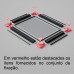 Conjunto de Montagem Mosquiteira Corredeira BRANCA c/ Rolamento Conjunto de Montagem Mosquiteira Corredeira BRANCA c/ Rolamento