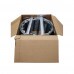 Kit Concertina Galvanizada 30cm - Rolo de 10 metros