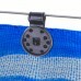 Conector Presilha com Ponte PRETO para fixação de Tela - 10 peças