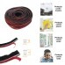 Escova Adesiva 3M 7x12mm PRETA - PREÇO POR METRO