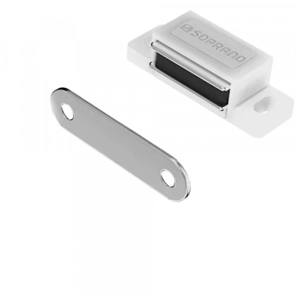 Fecho Magnetico Soprano Branco