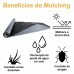 Lona Mulching Cobertura de Solo Prata/Preto - 1,40x50m