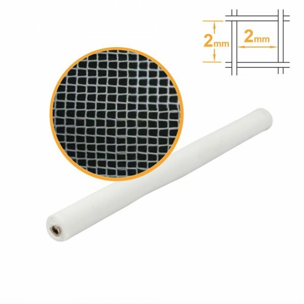 Tela Impermeabilização Poliéster Branca Malha 2x2mm Resinado - 1,00x100m
