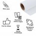 Tela Impermeabilização Poliéster Branca Malha 2x2mm Resinado - 1,00x50m Tela Impermeabilização Poliéster Branca Malha 2x2mm Resinado - 1,00x50m