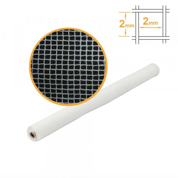 Tela Impermeabilização Poliéster Branca Malha 2x2mm Resinado - 1,00x50m Tela Impermeabilização Poliéster Branca Malha 2x2mm Resinado - 1,00x50m
