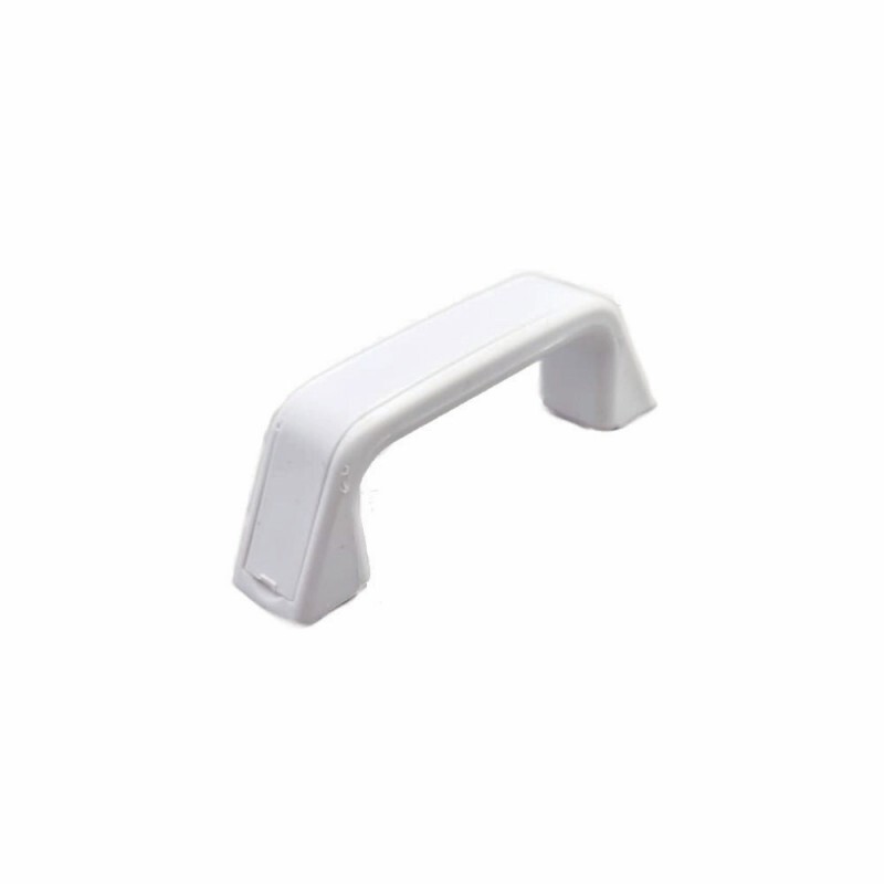 Puxador de Alça 8cm Nylon Branco