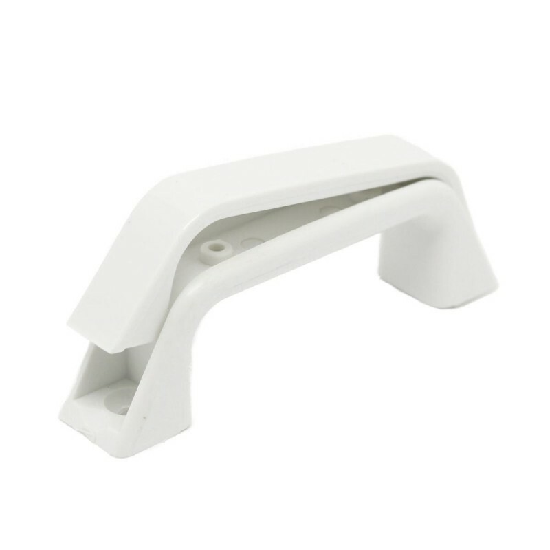 Puxador de Alça 8cm Nylon Branco