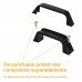 Puxador de Alça 8cm Nylon Preto Puxador de Alça 8cm Nylon Preto