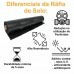 Tecido RÁFIA Solo Polipropileno 90g/m2 Preto Larg. 3,40m PREÇO POR METRO