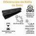 Tecido RÁFIA Solo Polipropileno 90g/m2 preto - 3,40x100m