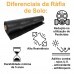 Tecido RÁFIA Solo Polipropileno 90g/m2 Preto - 3,40x500m
