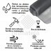 Tela Sombreamento Monofilamento 50% Preta - 3x50m