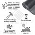 Tela de Sombreamento Monofilamento 80% Preta - 3x50m