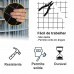 Tela Soldada Galvanizada Malha 50x50mm Fio 2,00mm - 1,00x15m Tela Soldada Galvanizada Malha 50x50mm Fio 2,00mm - 1,00x15m