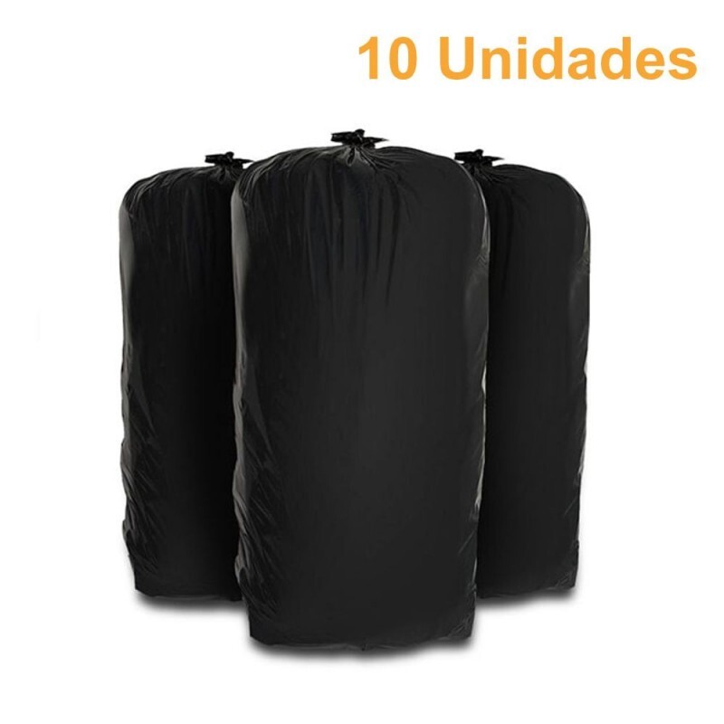 Saco Silagem Preto 0,51x1,10m - 10 unidades