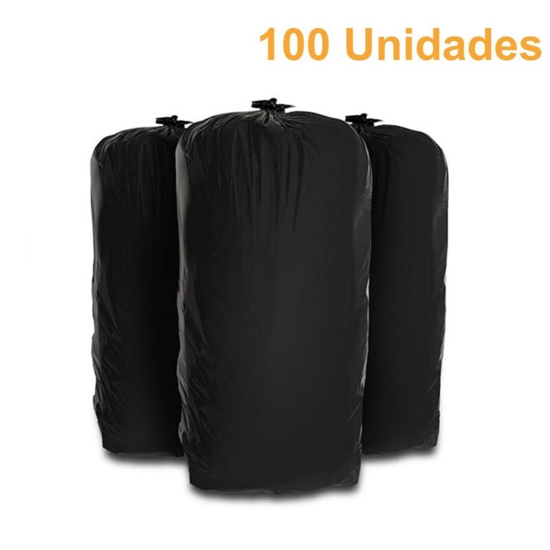 Saco Silagem Preto 0,51x1,10m - 100 unidades