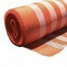 Tela Tapume Reforçada 65 g/m² Laranja e Branca - Altura 1,20m - PREÇO POR METRO