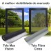 Tela Maxi Vision Inox PRETO Malha 20 Fio 0,17mm Alt.1,50m - PREÇO POR METRO