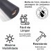Tela Inox Maxi Vision Malha 20 Fio 0,17mm Rev. PVC Preto - 1,50x30m Tela Inox Maxi Vision Malha 20 Fio 0,17mm Rev. PVC Preto - 1,50x30m