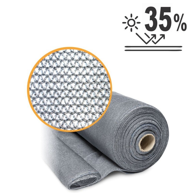 Tela Freshnet 35% Prata SOLPACK - 4x110m