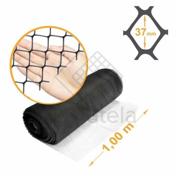 Tela Plástica Hexagonal Pinteiro Malha 1" - 1,00x50m Tela Plástica Hexagonal Pinteiro Malha 1" - 1,00x50m